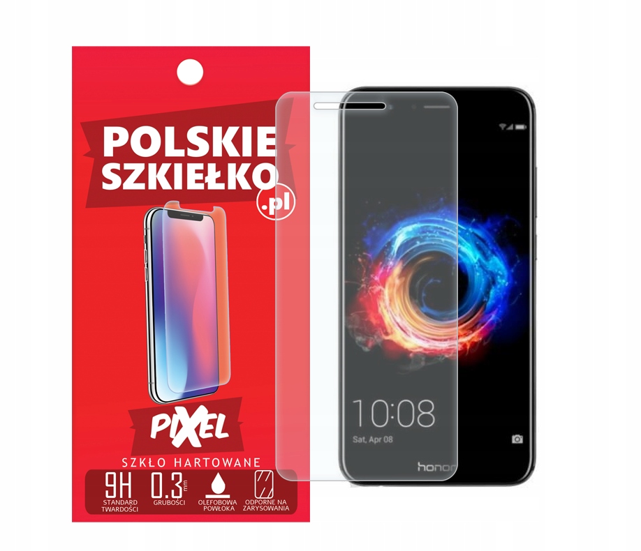 

Poslkie Szkiełko Szkło Hartowane 9H do Honor 8 Pro