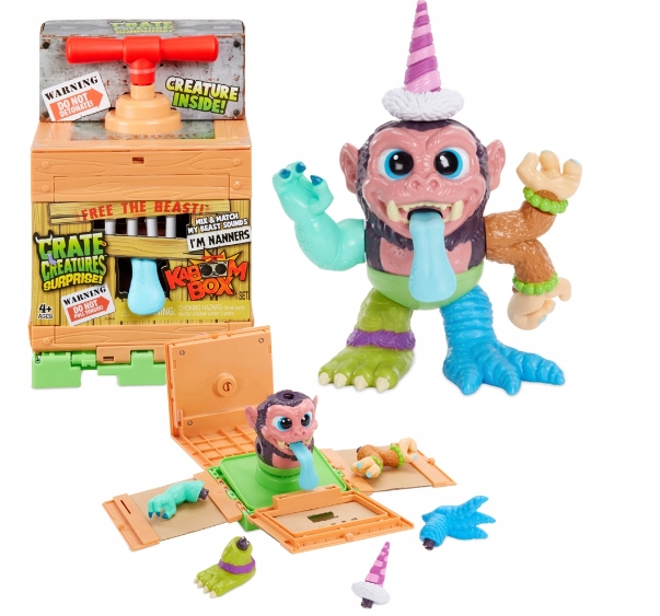 

Crate Creatures Kaboom Skrzynia Figurka Nanners
