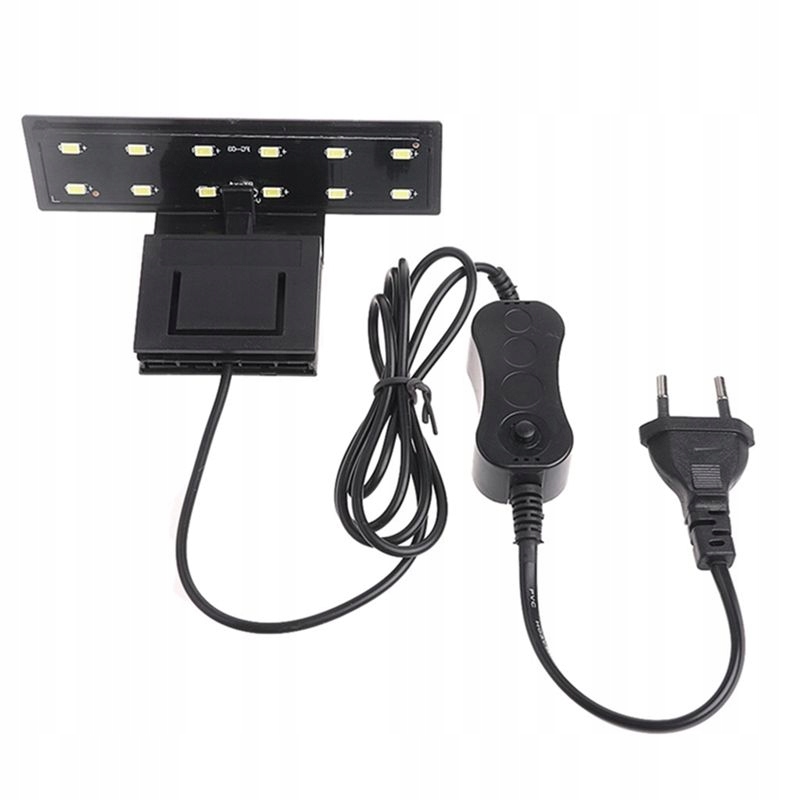 

5W Czarna Lampa Lampka Belka Led Akwarium co2 GW24