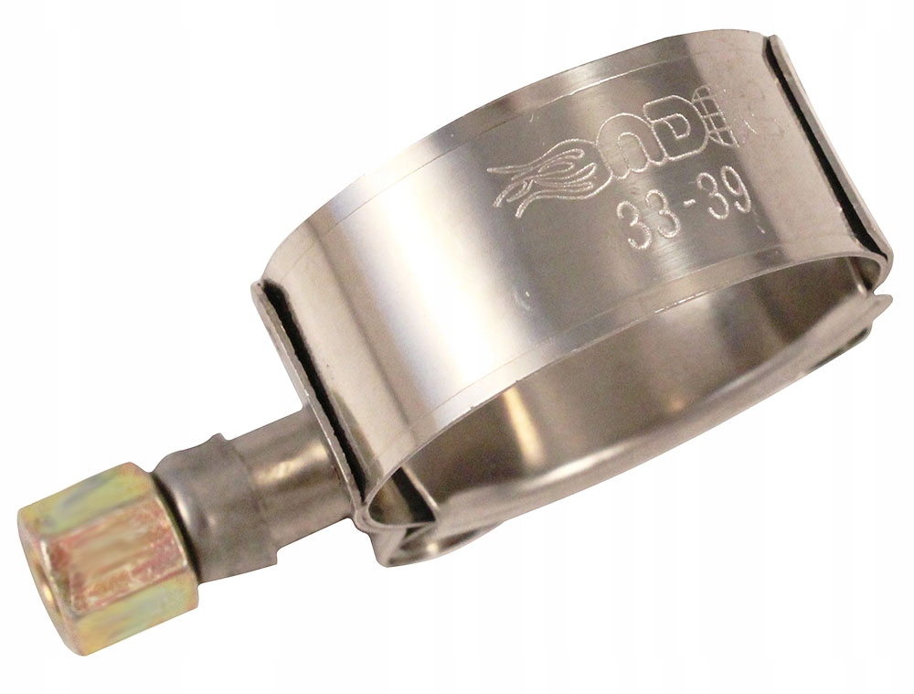 MDC T-Clamp Opaska zaciskowa intercooler 33-39mm nierdzewna obejma cybant