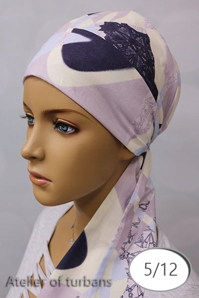 Chusta Carmen - bawełna Turban po chemioterapii Płeć kobieta
