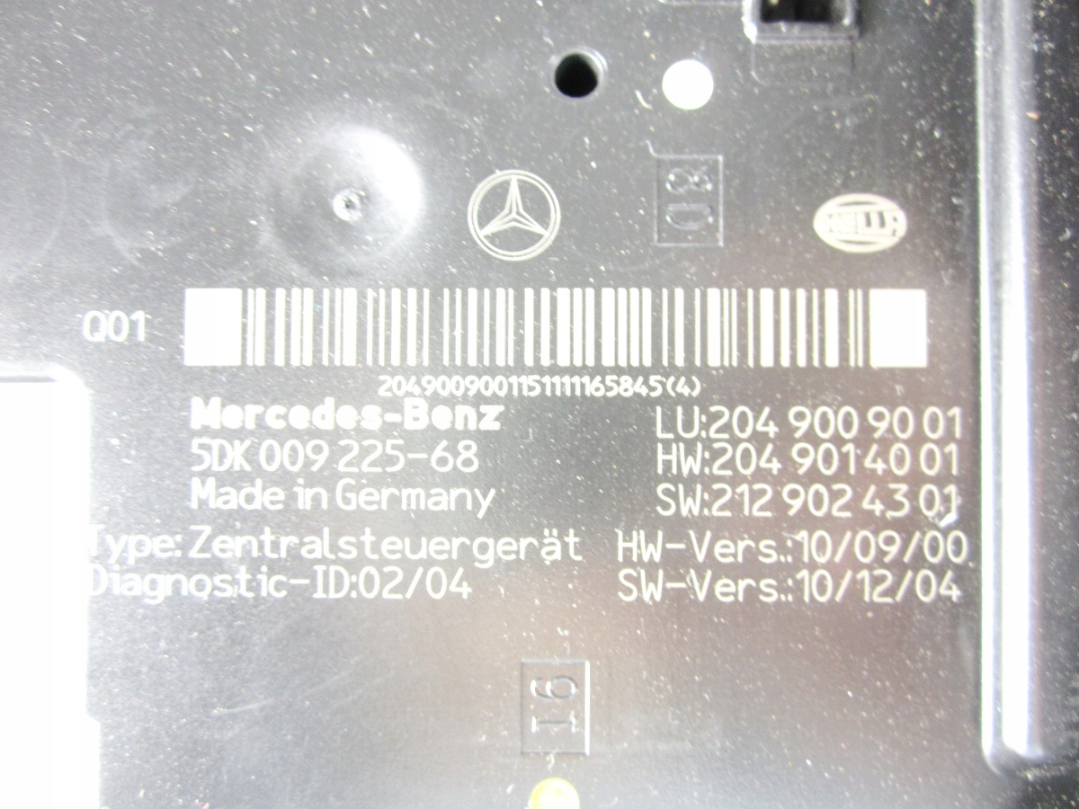 module SAM Mercedes GLK X204