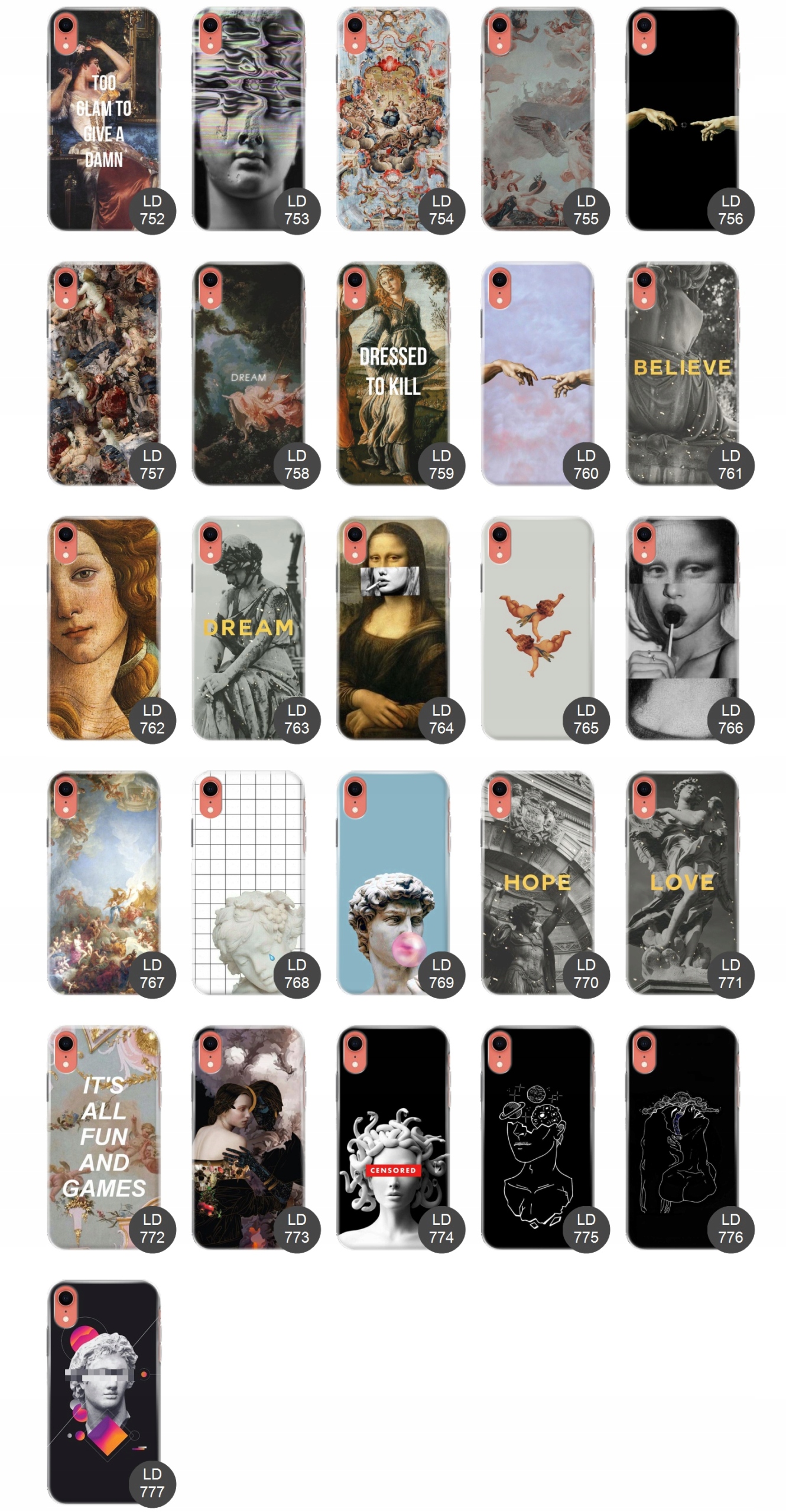 iPhone XR | etui Da Vinci Mona Lisa