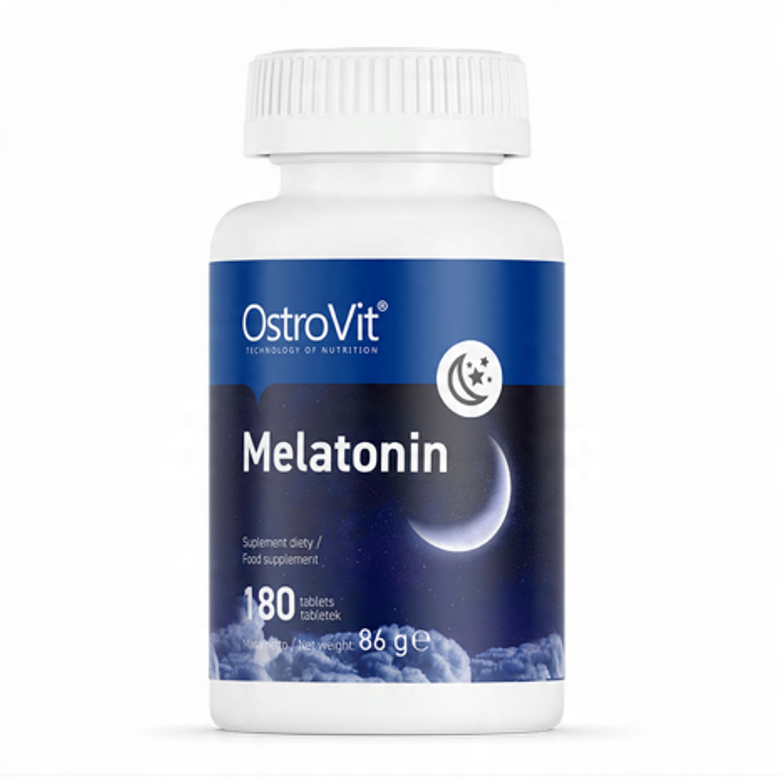 

Ostrovit Melatonin 180 tab. Dobry Sen Regeneracja