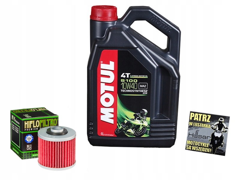 

Motul 5100 4T 10W40 Ester MA2 4L Filtr Oleju HF145