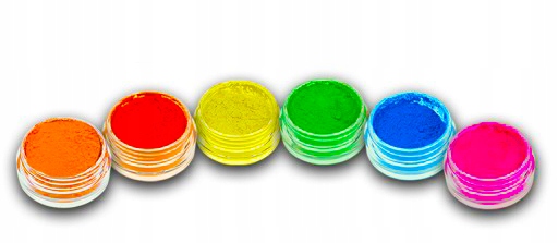 

Zestaw 6SZT Efekt Dymu Smoke Neonowy Pigment Kolor