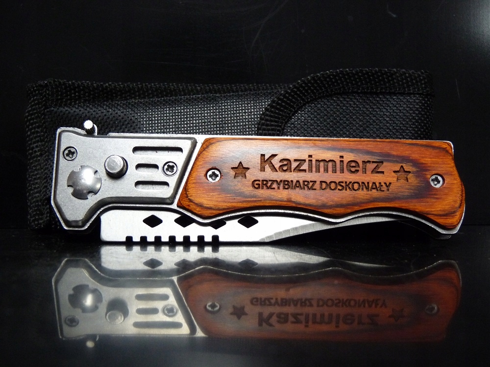 SCYZORYK NÓŻ + GRAWER PREZENT URODZINY ROCZNICA Marka inna marka