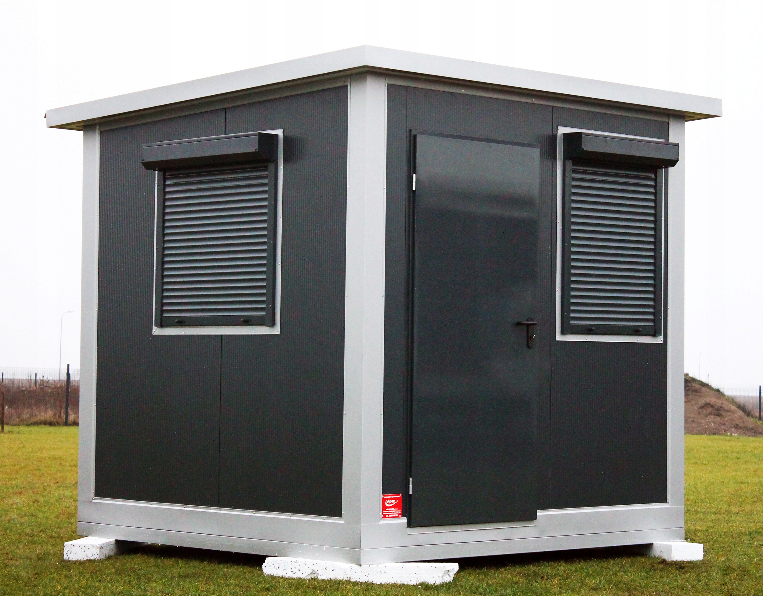 KONTENER SANITARNY STRÓŻÓWKA PORTIERNIA BIUROWY