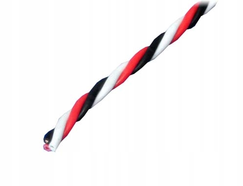 

Przewód serwa trójżyłowy 3x0,13 mm/1mb Futaba