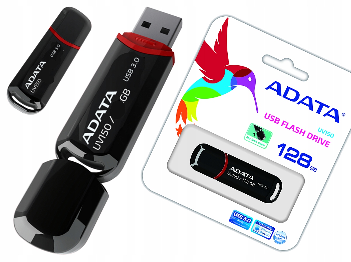 

Adata Pendrive Usb 3.0 128 Gb Pamięci UV150 90Mb/s