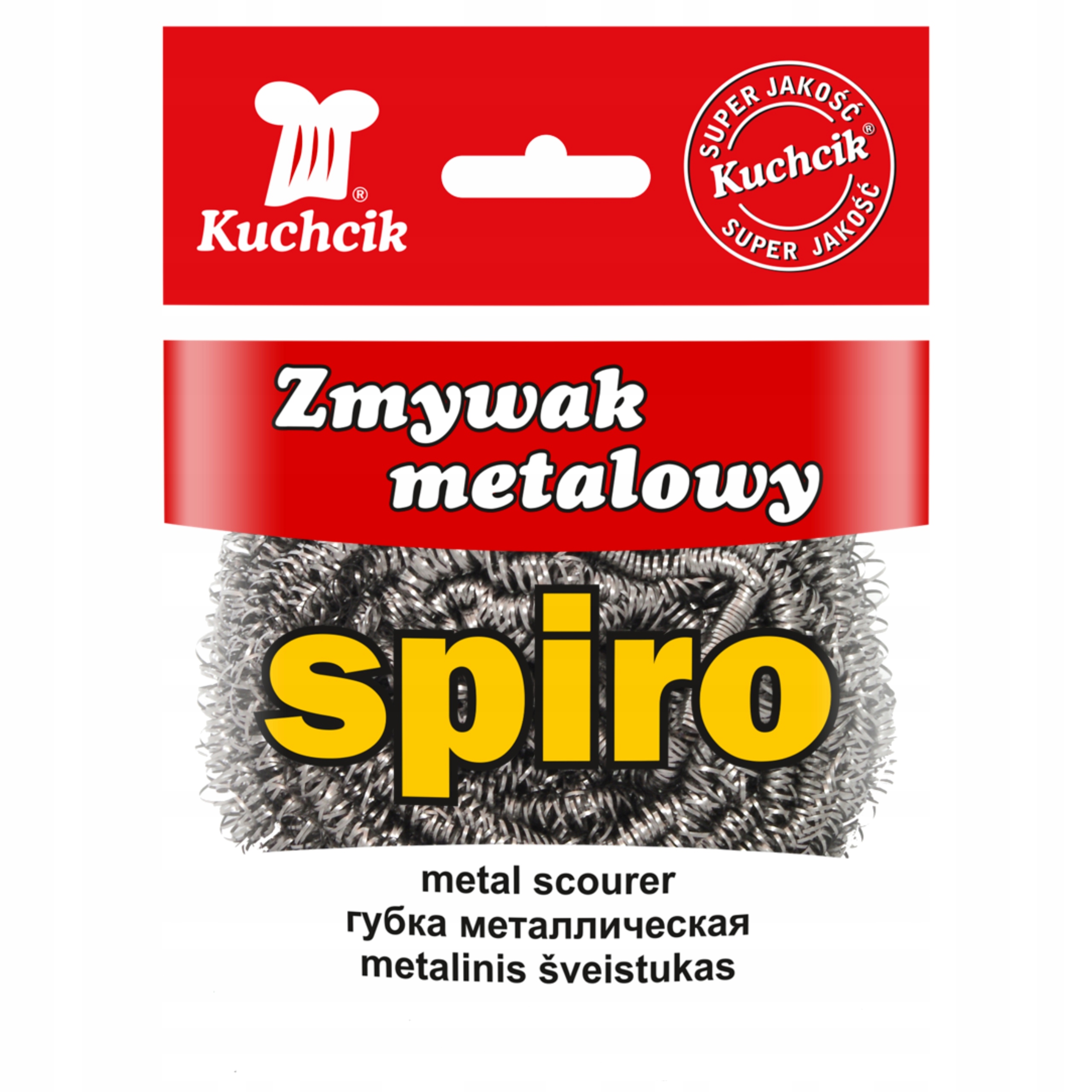 

Zmywak kuchenny do naczyń metalowy Kuchcik Spiro