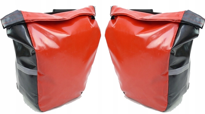 KOMPLET 2 x SAKWA TORBA ROWER BAGAŻNIK PLAWIL 60L