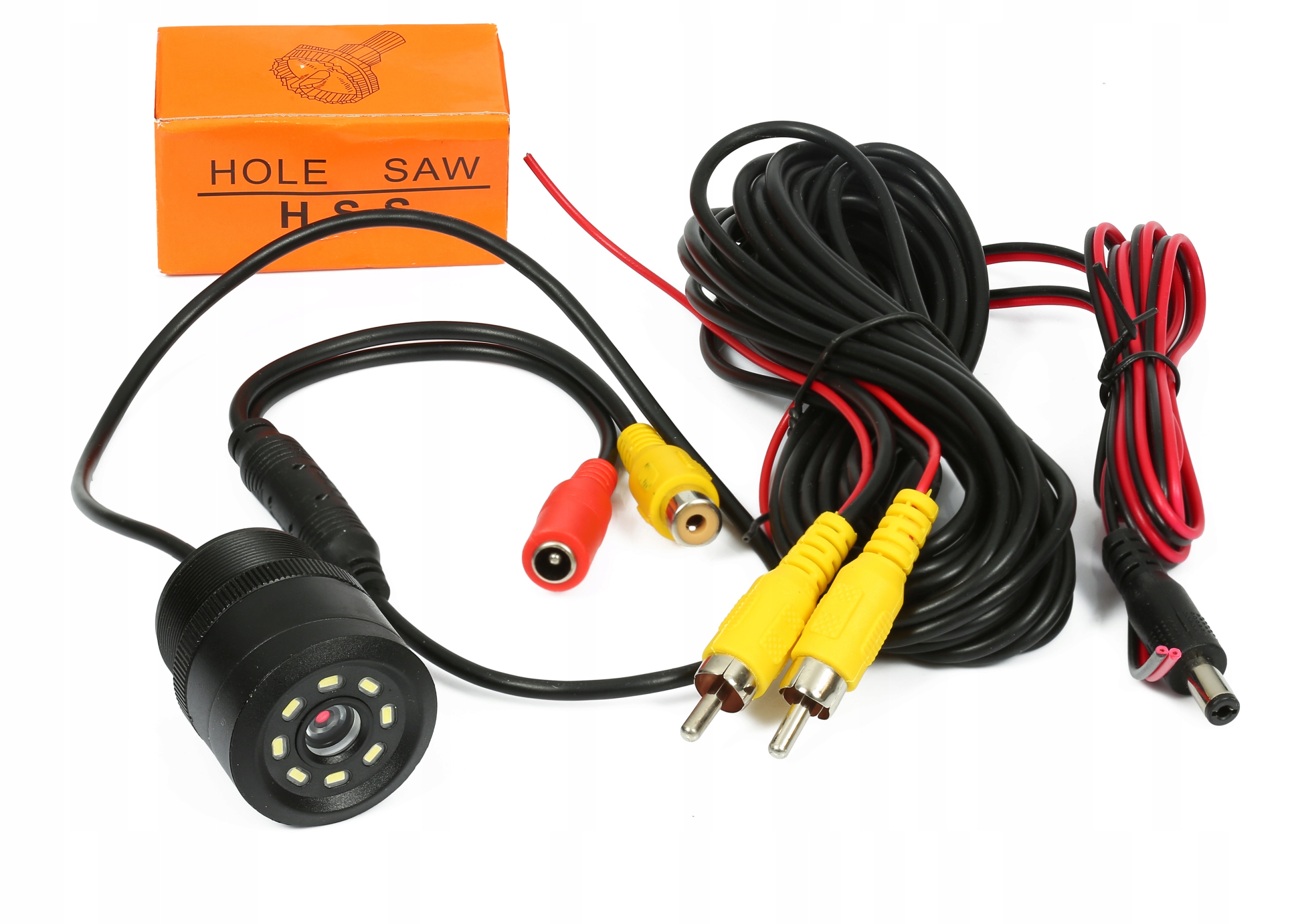 KAMERA COFANIA OKRAGLA 8 LED MONITOR LCD TFT 4 3 Display size 4 3