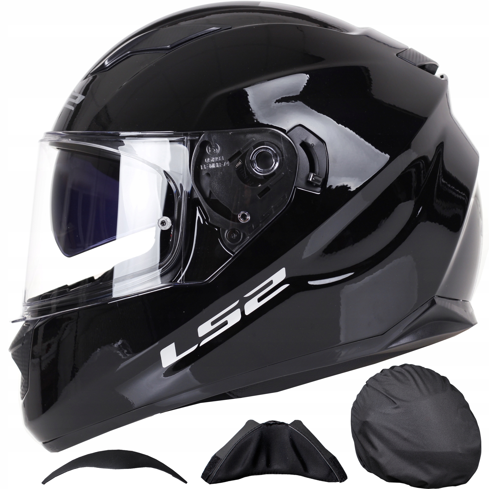 

LS2 FF320 Stream Czarny Kask Motocyklowy Gratisy