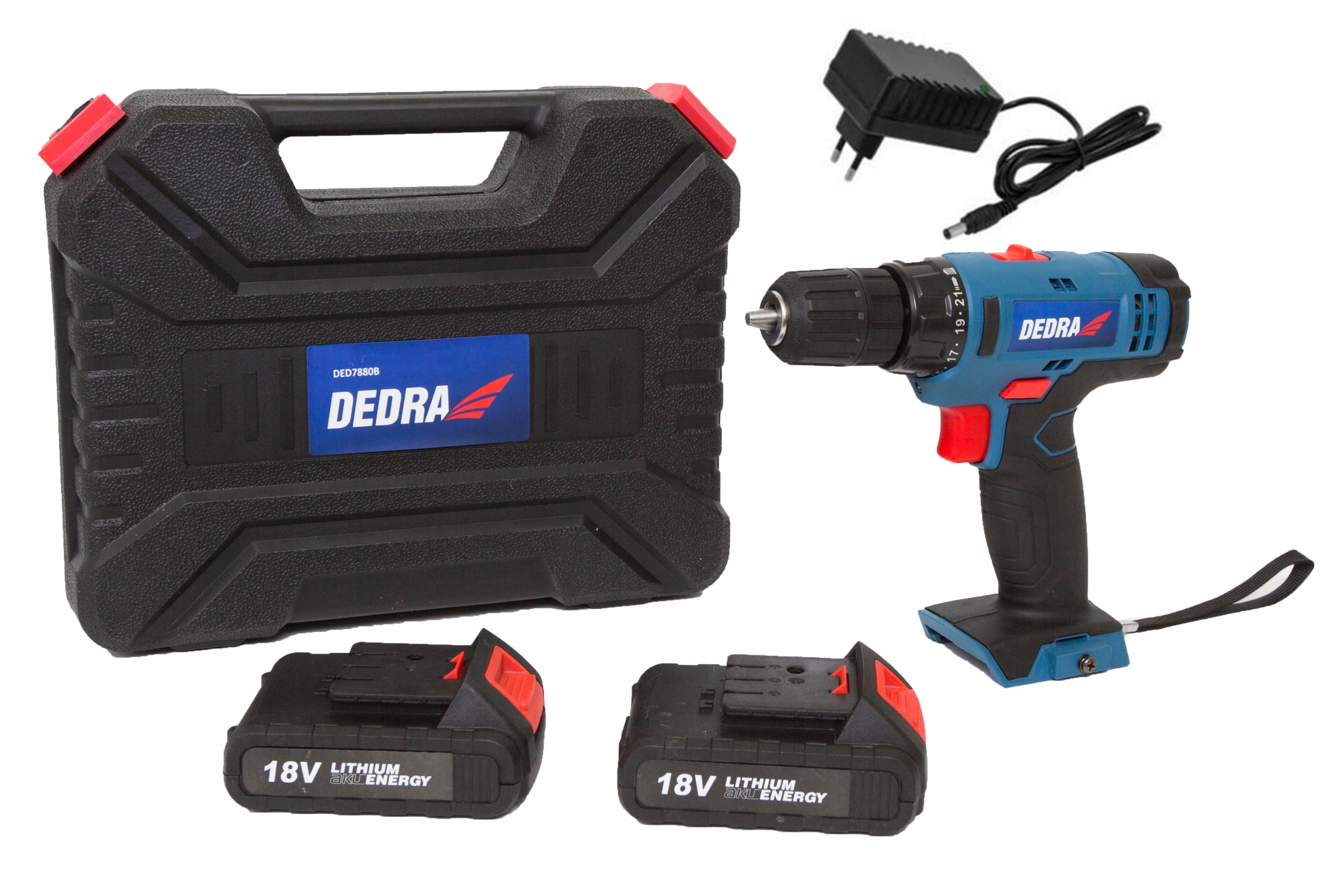 Aku Vrtačka Li Ion 18V DED7880B Dedra