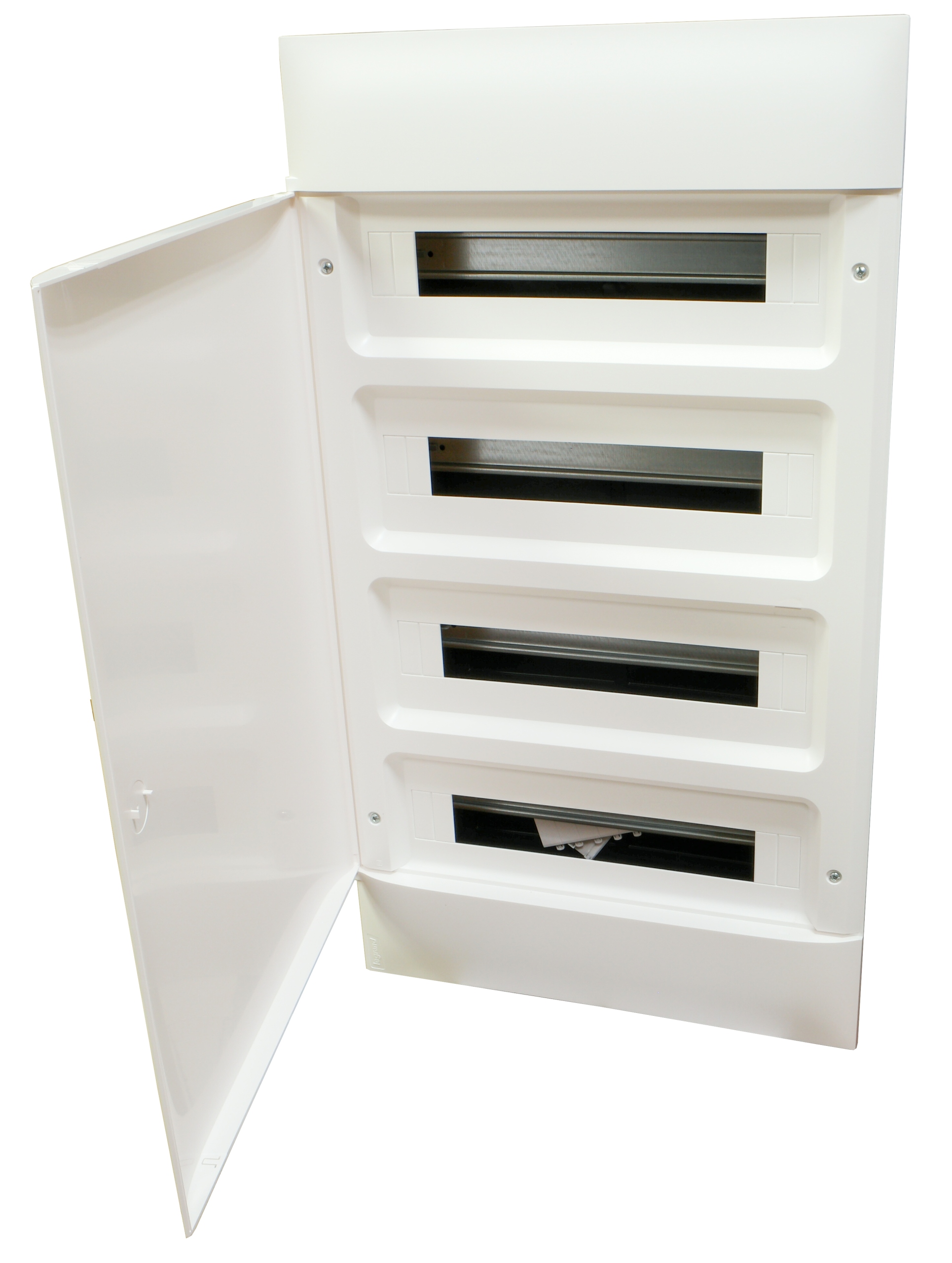 Podomítkový rozvaděč 4x18 S-36 N+pe dveře 137369