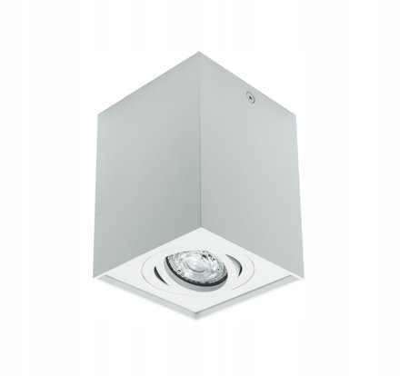 

Oprawa Natynkowa Kwadrat Led Ruchoma GU10 Biała