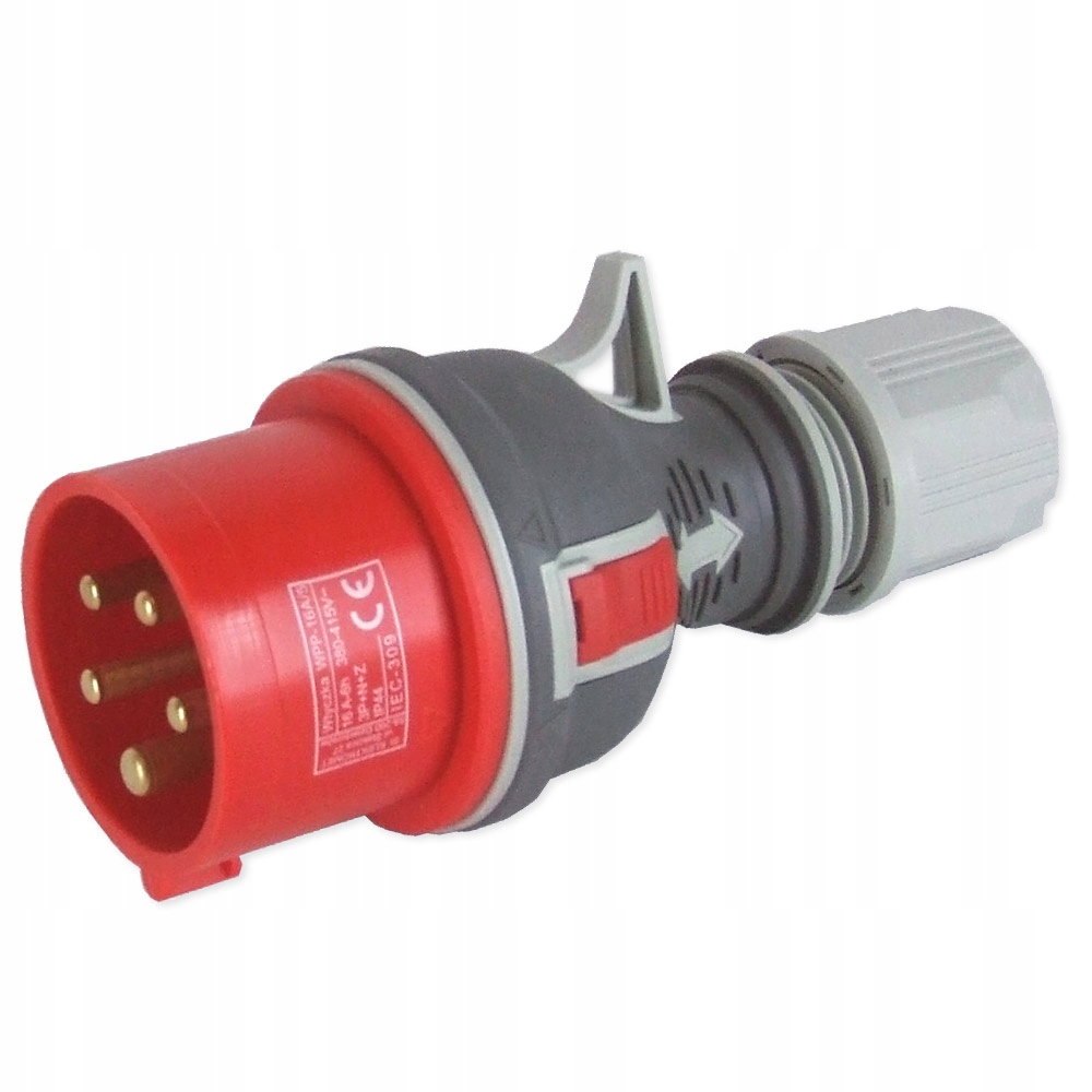 

Elektromet Wtyczka Siłowa IP44 5P 32A 400V Gumowa