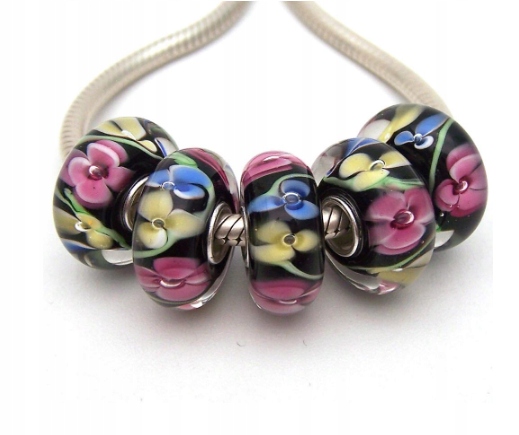 

Charms Zawieszka Koralik Szkło Murano Beads