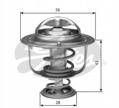 GATES TERMOSTAT RENAULT MASTER 3,0 2003> MOVANO Producent części Gates