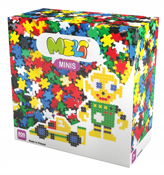 Klocki Meli Minis 800 elementów Mozaiki Mozaika