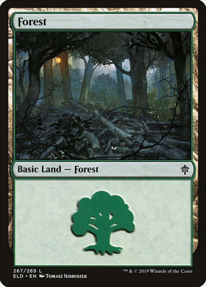 Forest (Version 2) Foil Eld