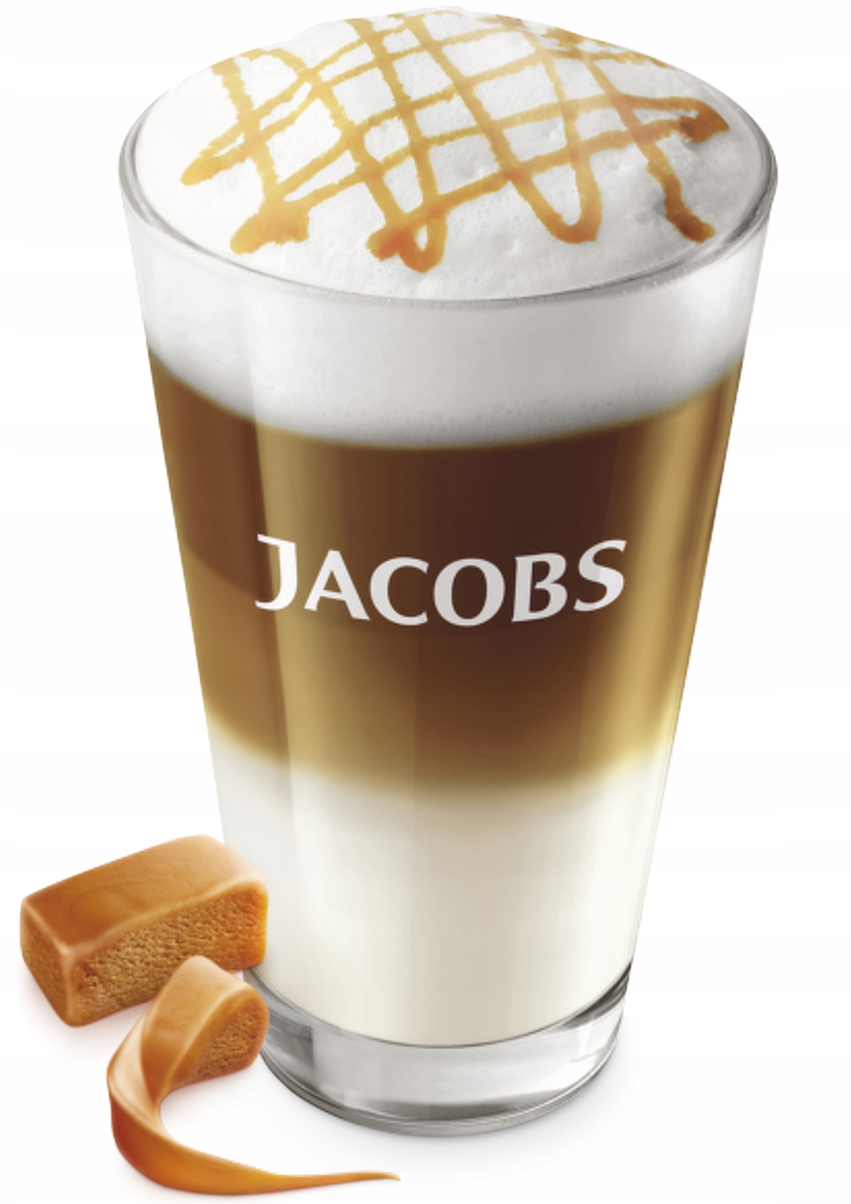 Kapsułki TASSIMO Jacobs Latte Macchiato CARAMEL 48 Liczba sztuk w opakowaniu 8 szt.