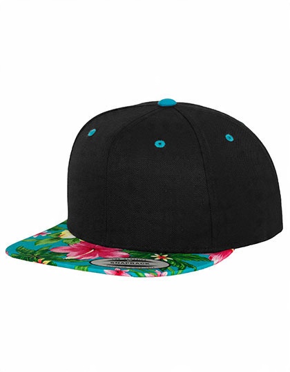 

Czapka Z Daszkiem Snapback Flexfit Kwiaty