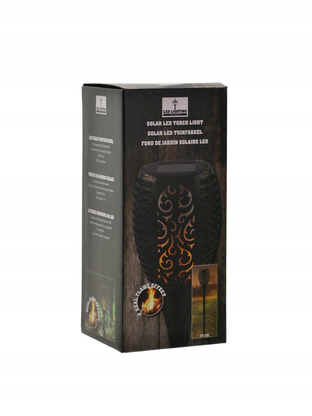 

Lampa solarna Led Pochodnia 58 cm efekt płomienia