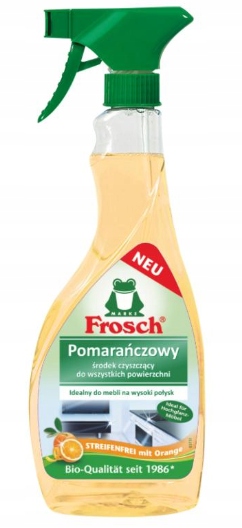 FROSCH SPRAY DO MEBLI NA WYSOKI POŁYSK POMARAŃCZOWY