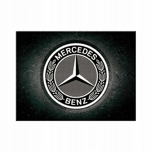 

Magnes Mercedes-benz Logo na lodówkę metal 6x8