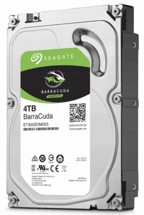 

Dysk Twardy Hdd Seagate BarraCuda 4TB 3,5 256MB