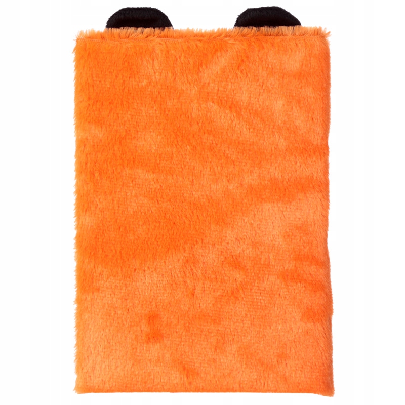 Puszysty pluszowy notatnik notes pamiętnik TYGRYS Format A5