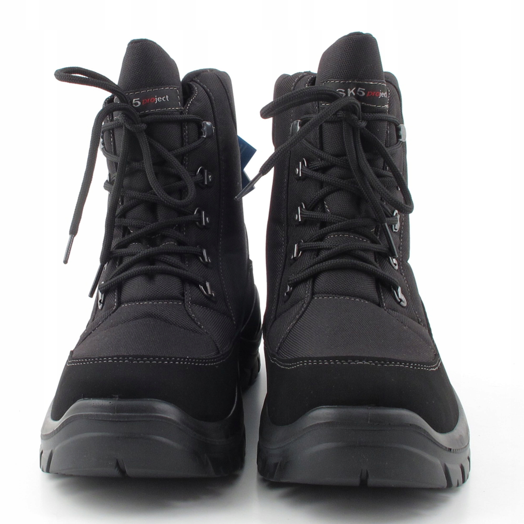 MANITU 670587 czarne śniegowce RAKI POLARTEX r 46 Długość wkładki 30 cm