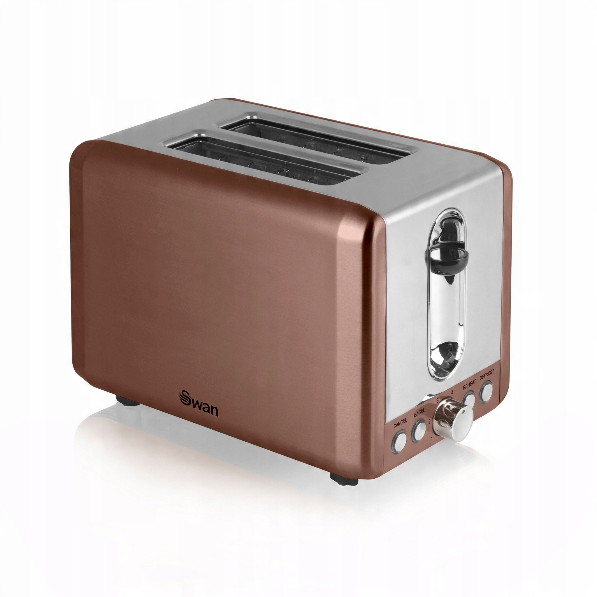 

Toster Swan 800W Copper Na 2 Kromki Miedziany