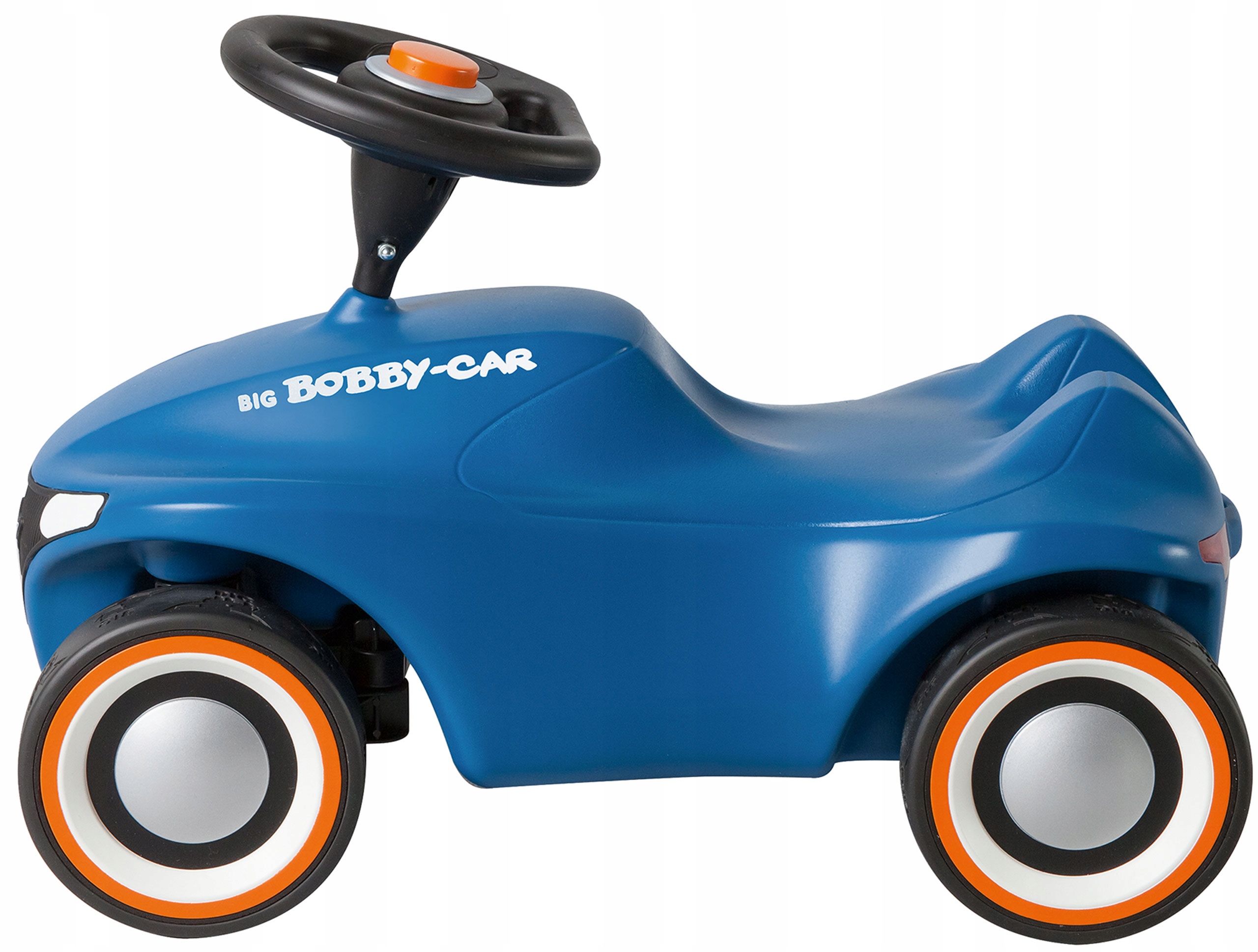 

Big Jeździk Chodzik Bobby Car Neo Blue Ciche Koła