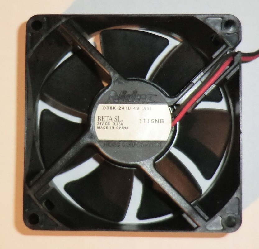 4 вентилятора скольжения 24V