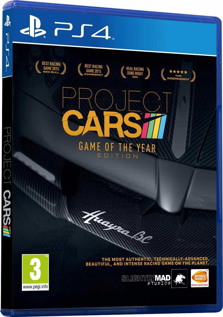 Project Cars Game Of The Year Edition PS4