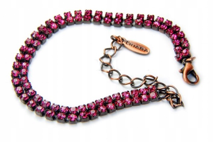 

Bransoletka Różowa Podwójna Jablonex Kiara Wesele