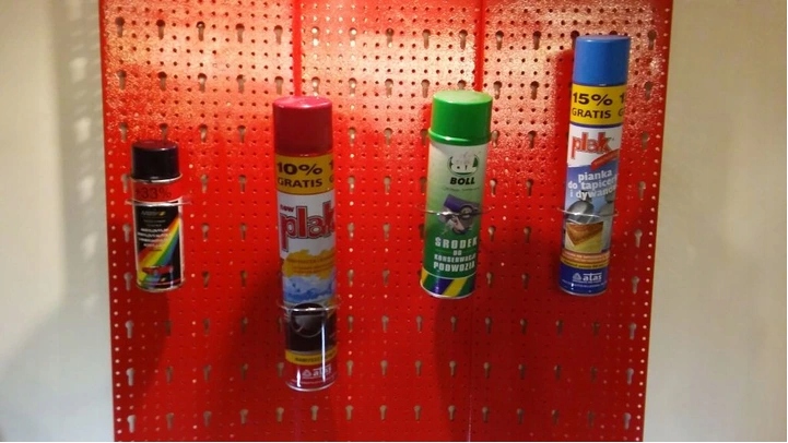 ZAWIESZKA UCHWYT DRUCIANY NA PUSZKĘ LUB SPRAY 75MM