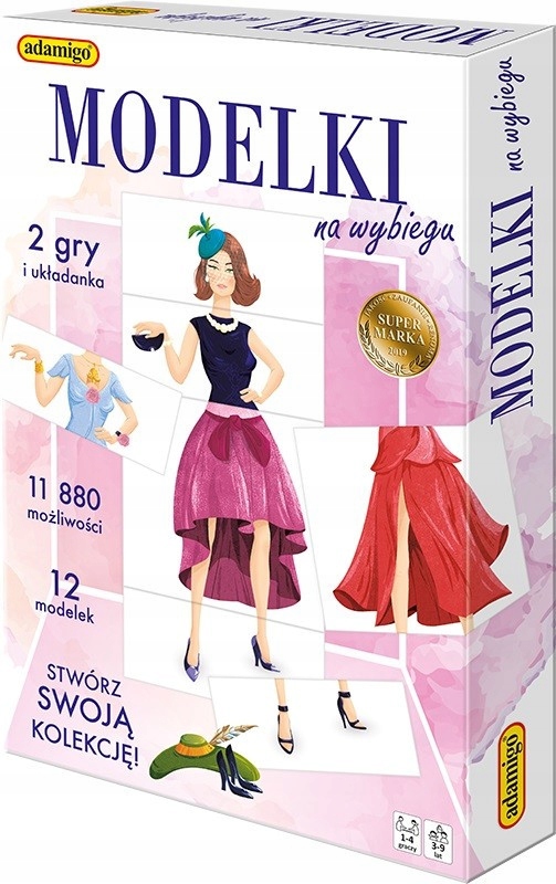 

Gra Układanka Modelki Na Wybiegu 07424 Adamigo