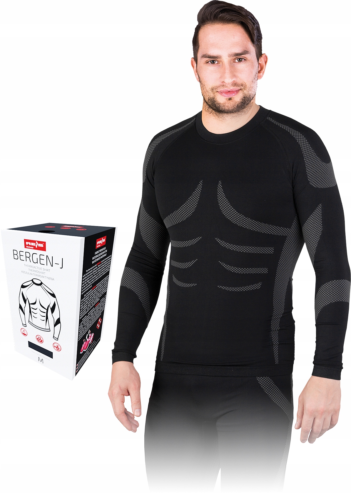 Koszulka termoaktywna Reis Bergen-j B r. 2XL