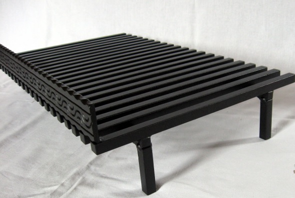 STYLOWY RUSZT STOJĄCY KOMINKOWY DO KOMINKA 60x40 Kod producenta Ruszt stojący ozdobny