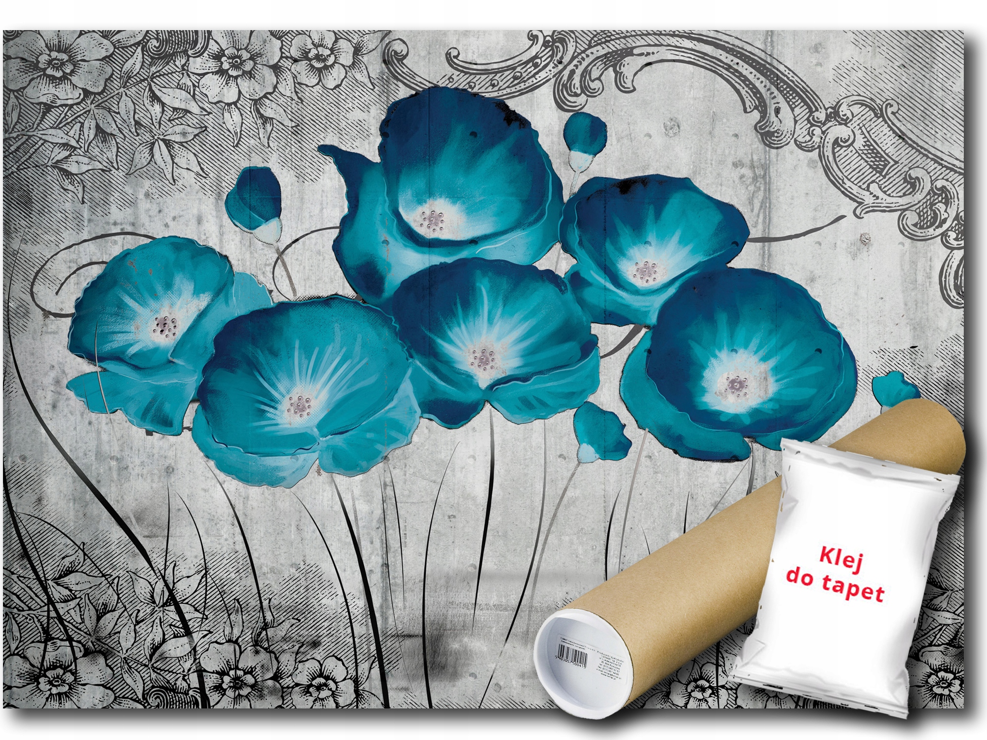 

Fototapeta Niebieskie Maki 15B V8 368x254 F2815