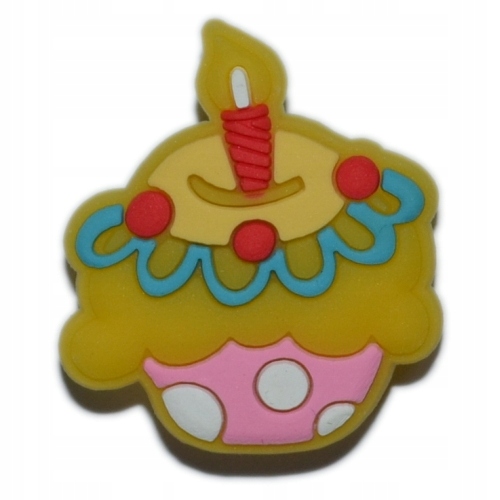 

Food - Przypinka do Crocs - Babeczka - 2266