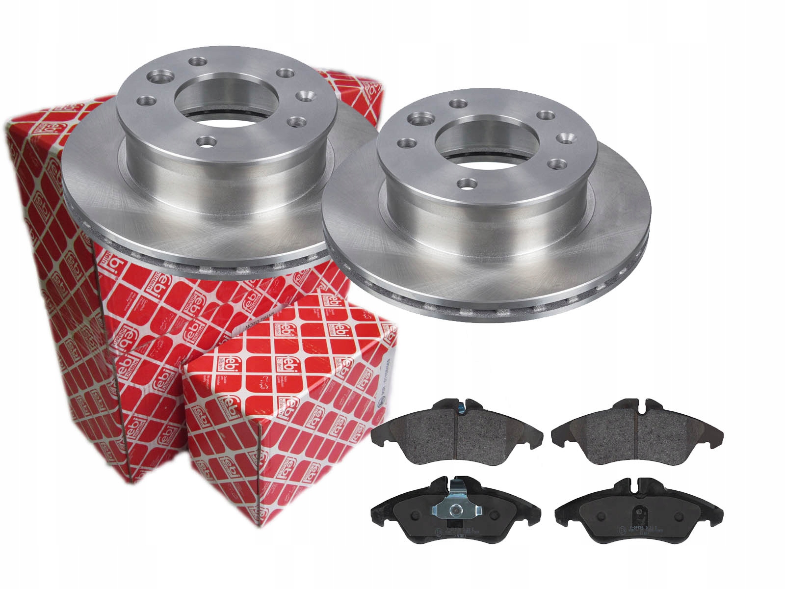 ДИСКИ КОЛОДКИ FEBI ПЕРЕДНЯ MERCEDES SPRINTER 95-