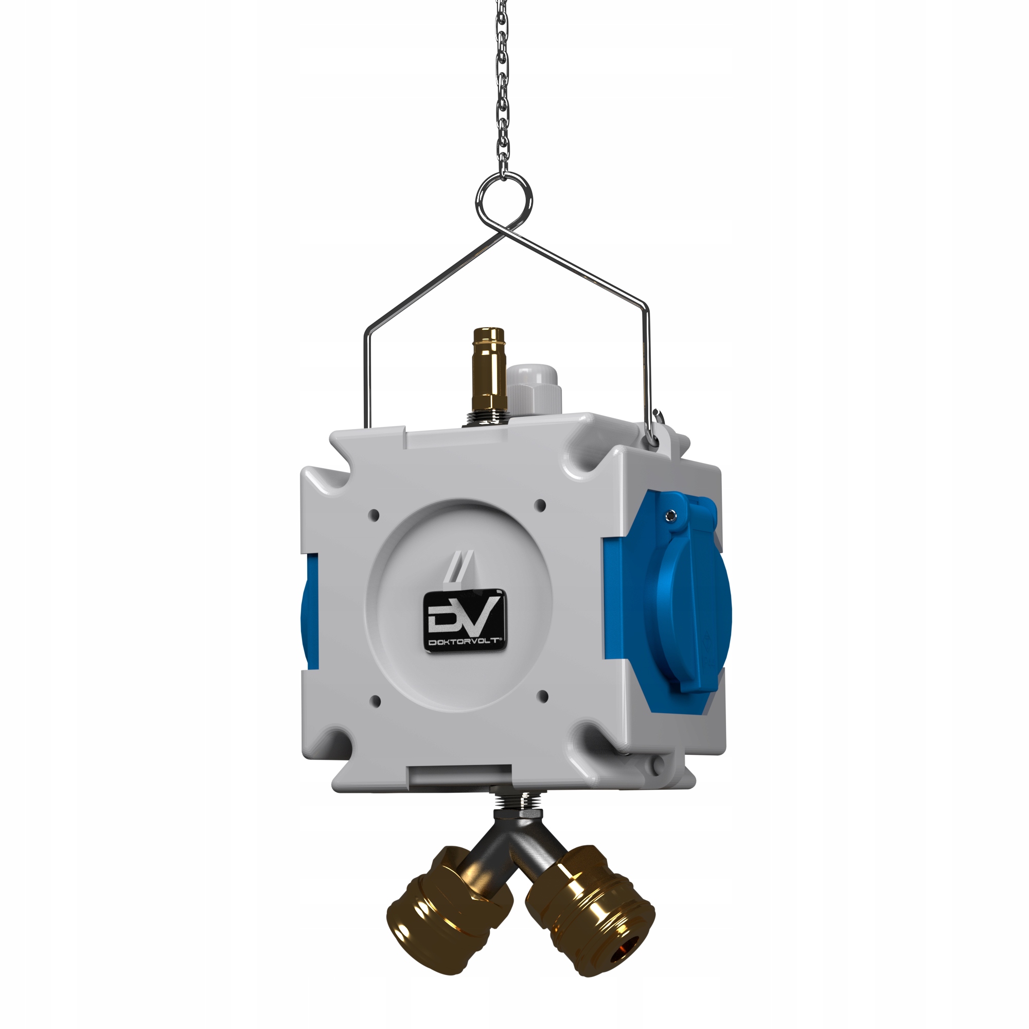 Závesný rozvádzač mDV 2x230V/16A Zásuvky schuko Doktorvolt DV-2749-D
