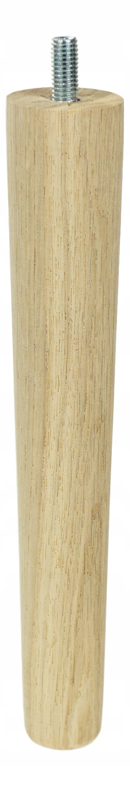 

1x Noga nóżka dębowa 20 cm dąb meblowa ze szpilką