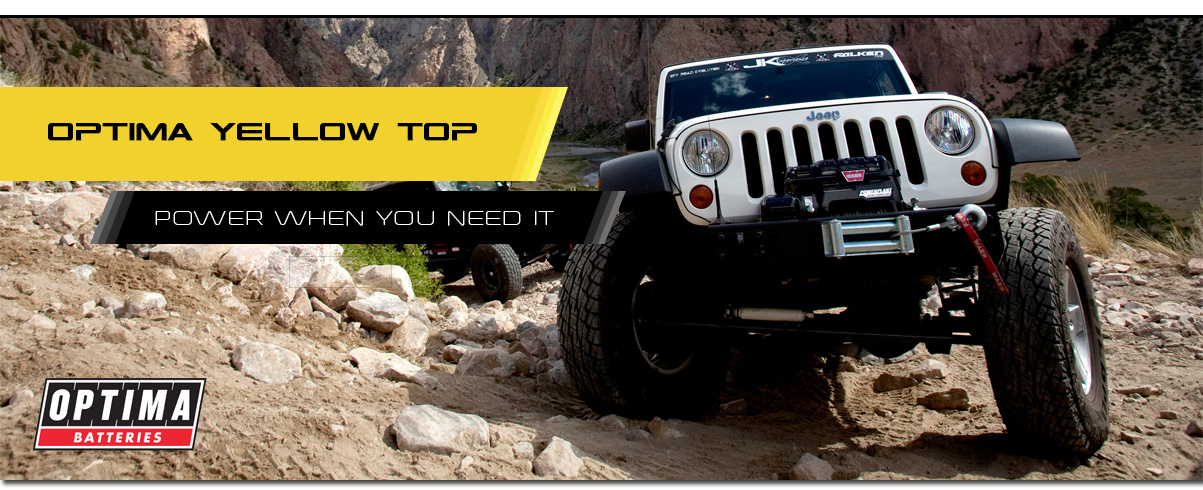 Akumulator Optima 75Ah 975A YELLOW TOP AGM YTS5.5 Model YTS 5.5