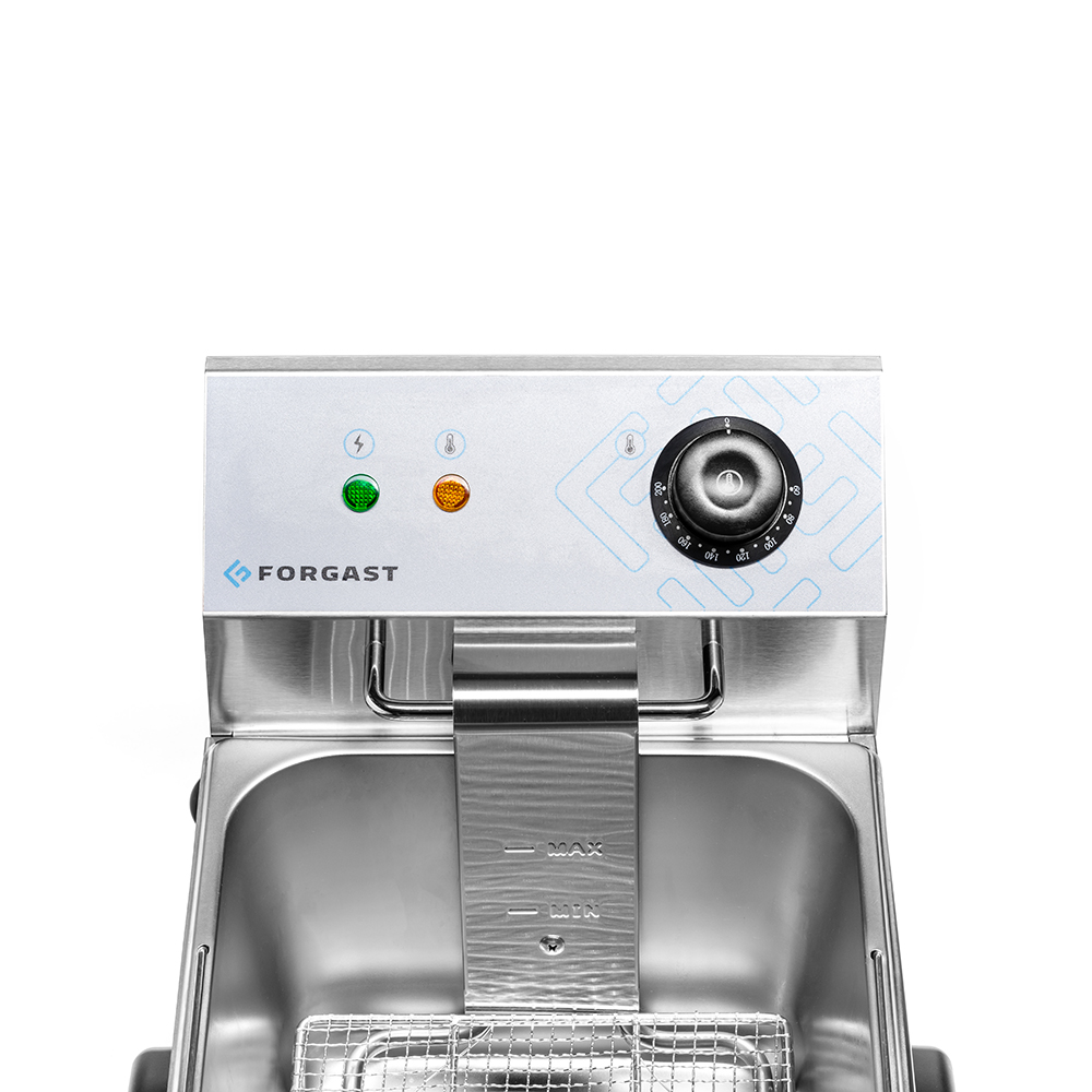 ФРИТЮРНИЦЯ ЕЛЕКТРИЧНА FORGAST SINGLE 8L FG09008 Модель FG09008